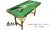 Import 3ft,4ft,5ft snooker and pool table, folded kids billiard table from China