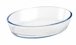 3pcs Baking Dish Set Table Service Glass Dish Baking Tray Heat Resistant Glass Oven Safe Baking Pan