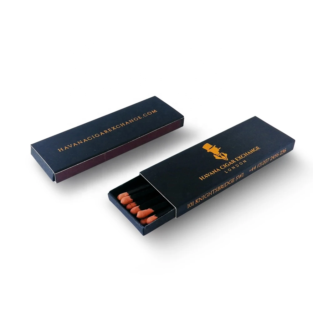 4 inch Colored Long Matchsticks Cigar Match custom safety matches