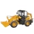 Import 4 wheel drive mini tractor backhoe loader spare parts from China