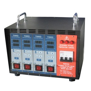 4 zone TINKO DC24V input AC220V output multifunctional automatic hot runner valve gate controller