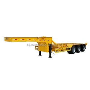 40 Feet Tri-Axles Container Truck Trailer Skeletal Container trailer for sale