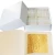 Import 4.33 x 4.33 cm 24K 99.9% Chinese Genuine Real Gold Sheets Beauty Cosmetics Cake Baking Edible Pure Gold Leaf Foil Paper from China