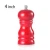 Import 4&#39;&#39; Kitchen Spice Tools Rubber Wood Mini Pepper Mill with Ceramic Grinder core Black Red White Color from China