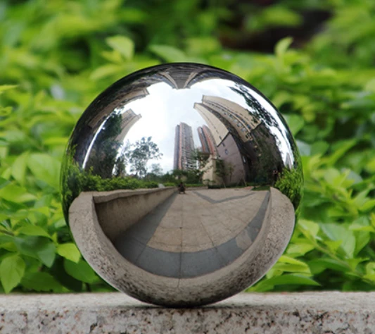 45mm 50mm 60mm 63mm high polished stainless steel hollow mirror sphere ball