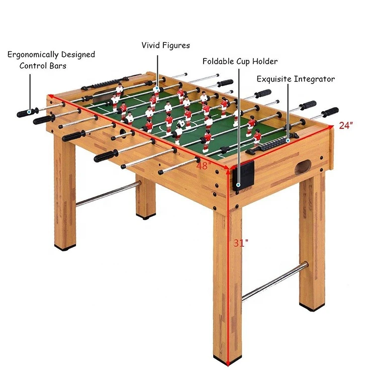 48  Indoor Game Room Arcade Foosball Tables Sports Football Soccer Game Table