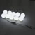 Import 4m LED Vanity Mirror Lights Kit, Make up Lights with 10 dimmable light bulb, three light color modes makeup mirrors light from China