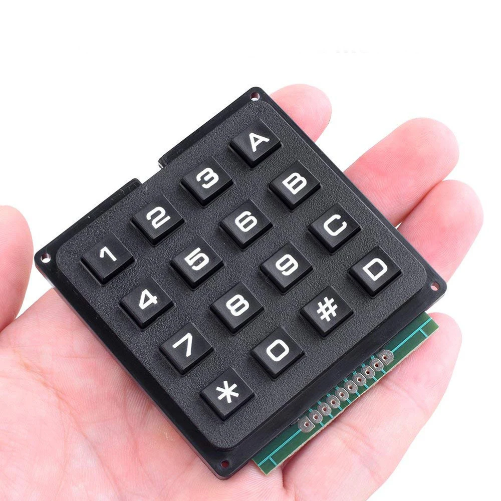 4x4 Matrix Keyboard Module 4*4 Matrix Array Keypad Module 16 Keys Button Switch for DIY