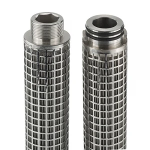 5 Micron 20 Inch Stainless Steel Sintered Fiber Felt Pleated Water Filter Cartridge 10 Micron Filter Cartridge