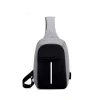 50% off  Hotest bag  Anti-theft USB sling chest bag , anti-theft USB backpack with one shoulder strap