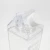 Import 500ml promotional gift plastic blank clear square milk box water bottle from China