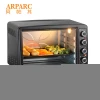 57L Toaster Oven 60 Minute Timer protable pizza oven electric cooktops oven with timer
