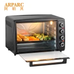 57L Toaster Oven 60 Minute Timer protable pizza oven electric cooktops oven with timer