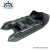 5capacity 3.6m  Aluminum Floor Rigid Inflatable Boat with Bow Cover