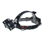 5LED Outdoor Waterproof Camping Flashlight 4 Modes Zoomable Head Lamp Rechargeable Headlight
