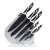 Import 5Pcs  Stainless Steel Kitchen Knife Set with Magnetic Wooden Block Stand from China