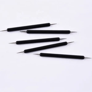 5pcs/set Double Head Point Drill Pen Nail Point Painting Point Flower Needle Acrylic Gel Nail Art Brush 10-49 Sets $0.77 50-499