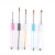Import 5Pcs/set Nail Art Acrylic UV Gel Extension Builder Rhinestone Painting Brush Lines Liner Pattern Drawing Pen from China