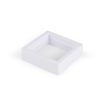 5x5x2cm Jewelry plastic case floating PE film suspension jewelry display box