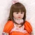 Import 60cm Silicone Soft Reborn Toddler Baby Doll Toys Lifelike Mid-long Hair Princess Girl Alive Bebe DIY Dress Up Doll Best Playmate from China