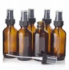 60ml 2oz amber spray glass bottles with spray cap 60ml perfume bottles