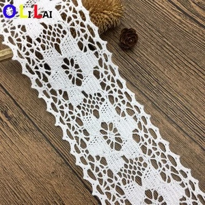 7.3cm OLCT0079 wholesale crocheted factory Free customizable services garment trim