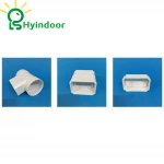 75mm*50mm NFT channels food grade agricultural greenhouse  for hydroponic growing systems/soilless cultivation