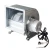 Import 7/7 ECM EC Left Motor DDM Type Ventilator Double inlet Centrifugal Fan With External Radial Intake For Commercial Kitchen Hood from China