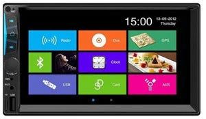 7inch touch screen bluetooth 2din mp5 car player