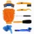 Import 7PC Bike Cleaning Motorcycle Chain Cleaner Bicycle Tool Kits Tire Brushes Road MTB Cleaning Chain Tool Sets Accessories from China