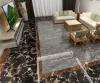 800*800 Marble Interior Bathroom Wall Tiles Floor Black Polished Ceramic Floor Tile