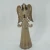 Import 8.5"Inch Christian Wooden Painted Angel Statues from China