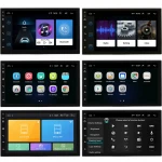 9 Inch Android 9.1 host computCar GPS Universal Navigation Head Unit touch Screen Android Car GPS Navigation with bluetooth1+32G