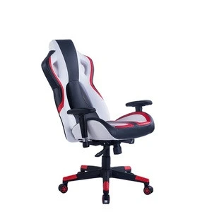 9017 White gaming chair light gaming chair cheap with massage pillow