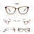 Import 916-4 Beautiful girls acetate eyeglass frame from China