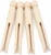 Import 95*14.9mm Traditional Decorative Doll Pin Clothespin Water Baby Dolly Clothes Pegs For Washing Lines Round Wooden Clothespins from China