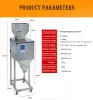 999g Particle powder packaging machine Vertical packager Semi Automatic Granule/Rice/Coffee Weighing Filling Machine