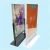 Import A4 acrylic metal base Municipal Environmental Machinery store display Animal Drinkers poster stand industrial Blades sign holder from China