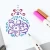 Import AAGU Amazon Hot Sale Christmas Bullet Journal Drawing Stencil Template For Kinds Painting Plastic Lace Ruler from China