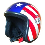 ABS 3/4 Open Half Face Motorcycle Helmet, Glitter Helmet (MH-006)