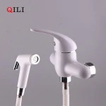 ABS Plastic Shattaf Toilet Bidet Faucets