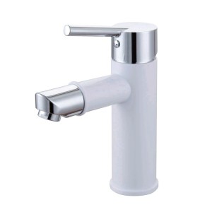 ABS Plastic Wash Basin Mixer Faucet Single Level Deck Mounted
