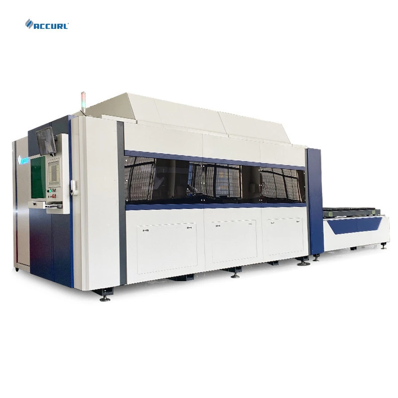 Accurl  Smartline 3015 Large Fiber Laser Cutting Machine CNC Laser Cutter And Engraver 6000W with CE clean room