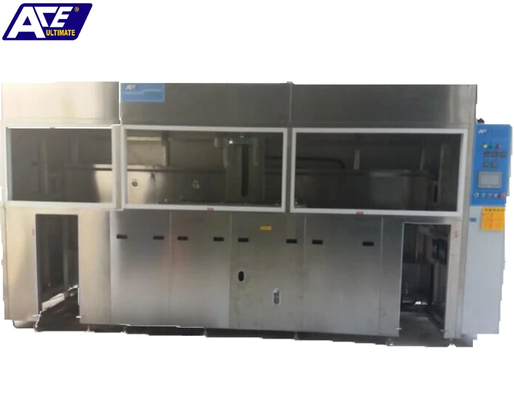 Ace 4048a Multi Tanks Precision Metal Parts Automatic Industrial Ultrasonic Cleaning Equipment