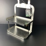 Acrylic Seasoning Box Seasoning Storage  Clear Spice Rack Organizer Condiment Holder Container Spices, 304 Stainless steel