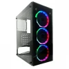 AcX-00  Newest High Quality Mid Tower Gaming Computer Case  With Full Glass ATX  OEM ODM  pc case   pc cabinet computer case