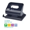 Adjustable 70mm 80mm Hole Distance Metal Cover 2 Hole Punch
