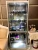 Import Adjustable shelf and lockable glass display cabinets, Glass toys display cabinet from China