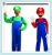 Import Adults and Kids Party Fancy Dress Super Mario Costumes HPC-3140 from China