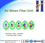 Air Blown Fiber Unit for Access Network 4 Fibres G.652D/G.657A1/G657A2 Fiber Optic Cable